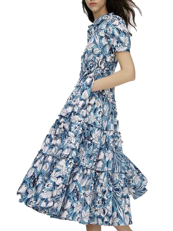 The Best Shops Diane von Furstenberg: Knielange Kleider - Knielanges Kleid - Bunt