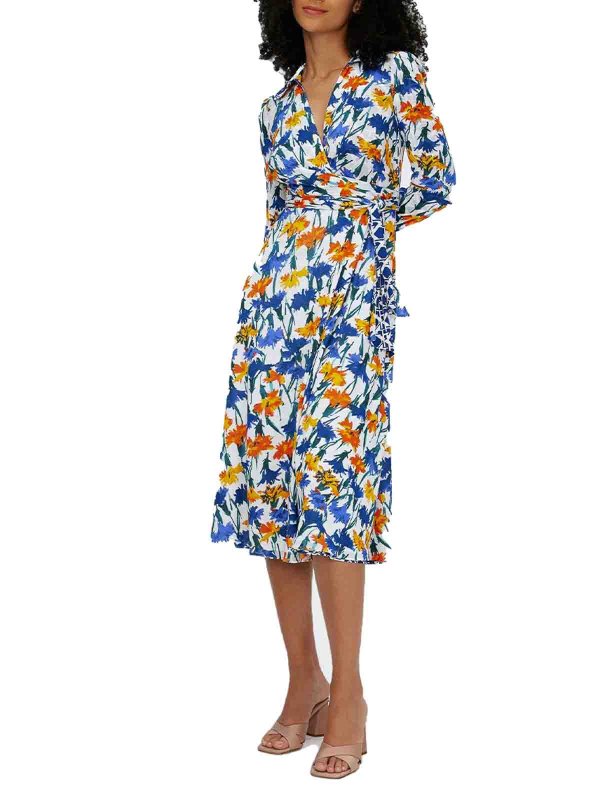 Diane von Furstenberg: Vestidos media pierna online - Vestido Midi - Multicolor