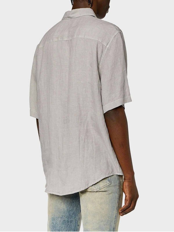 The Best Shops DIESEL: Hemden - Hemd - Silber