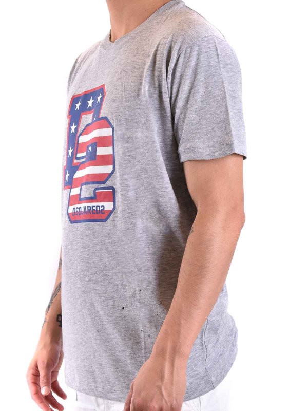 T-shirt in cotone shop online: DSQUARED2