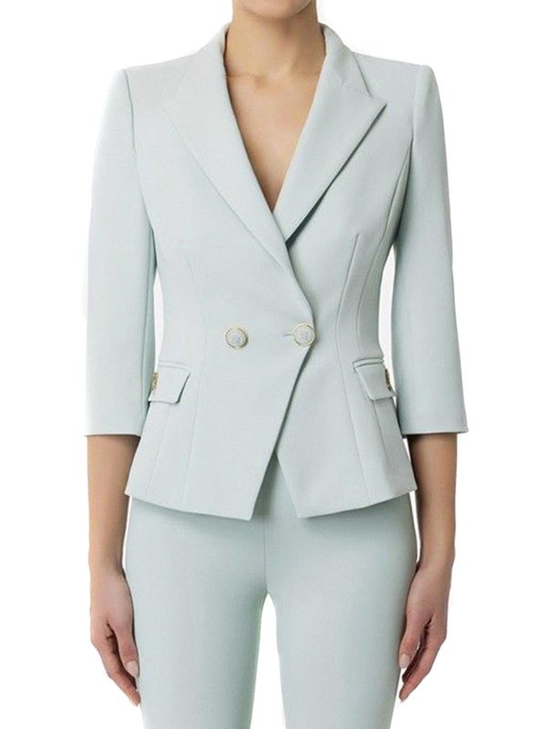 ELISABETTA FRANCHI: ブレザー online - ブレザー - ライトブルー