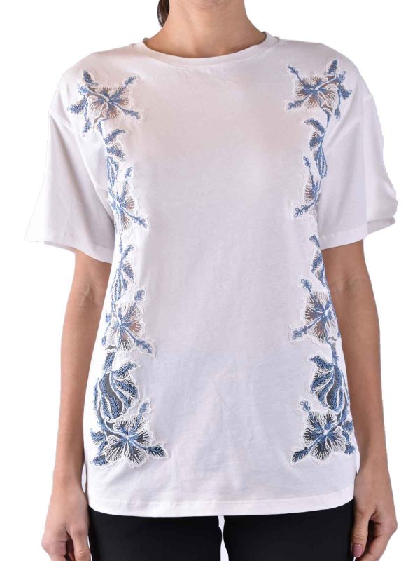 ERMANNO SCERVINO: T-shirts online - T-Shirt - Multicolore