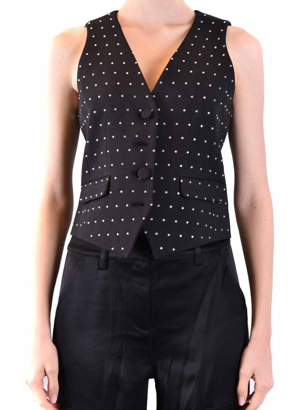 MICHAEL KORS: Gilets online - Gilet - Noir