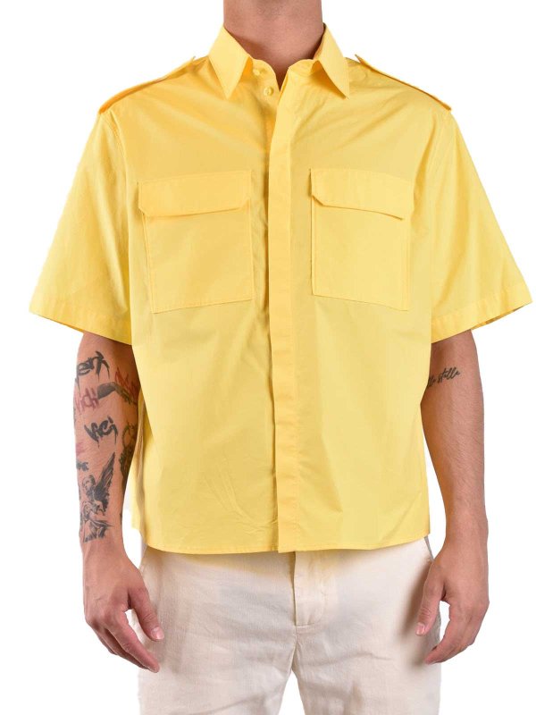 NEIL BARRETT: Hemden online - Hemd - Gelb