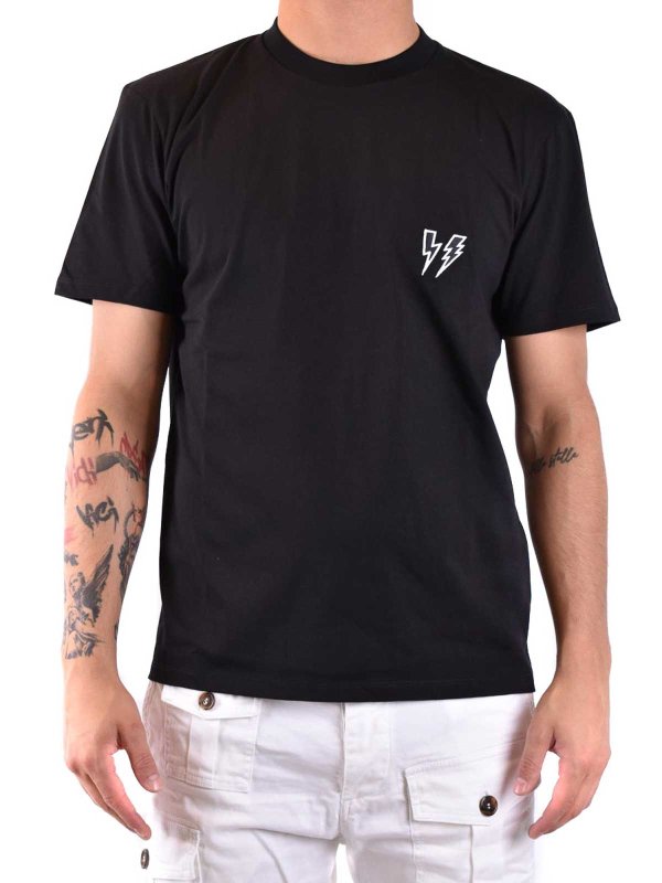 NEIL BARRETT: Camisetas online - Camiseta - Negro
