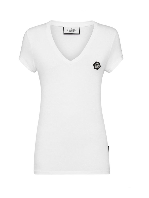 PHILIPP PLEIN: T-shirts - T-Shirt - Blanc
