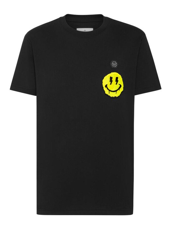 PHILIPP PLEIN: Tシャツ - Tシャツ - 黒