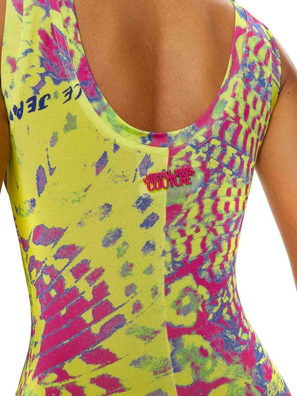 Rundhalspullover - Bunt shop online: Versace Jeans Couture
