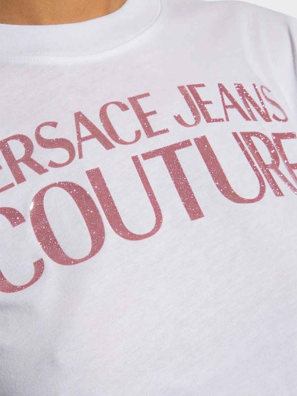 T-shirt in cotone shop online: Versace Jeans Couture