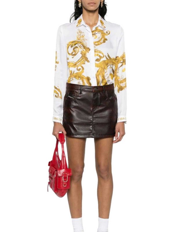 Versace Jeans Couture: Hemden online - Hemd - Weiß