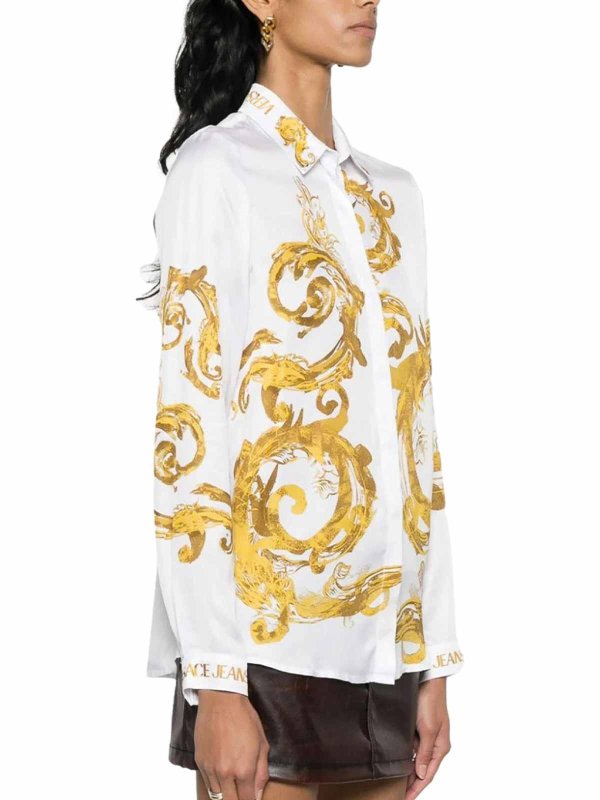 Hemd - Weiß shop online: Versace Jeans Couture