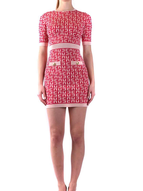 ELISABETTA FRANCHI: knee length dresses online - Dress