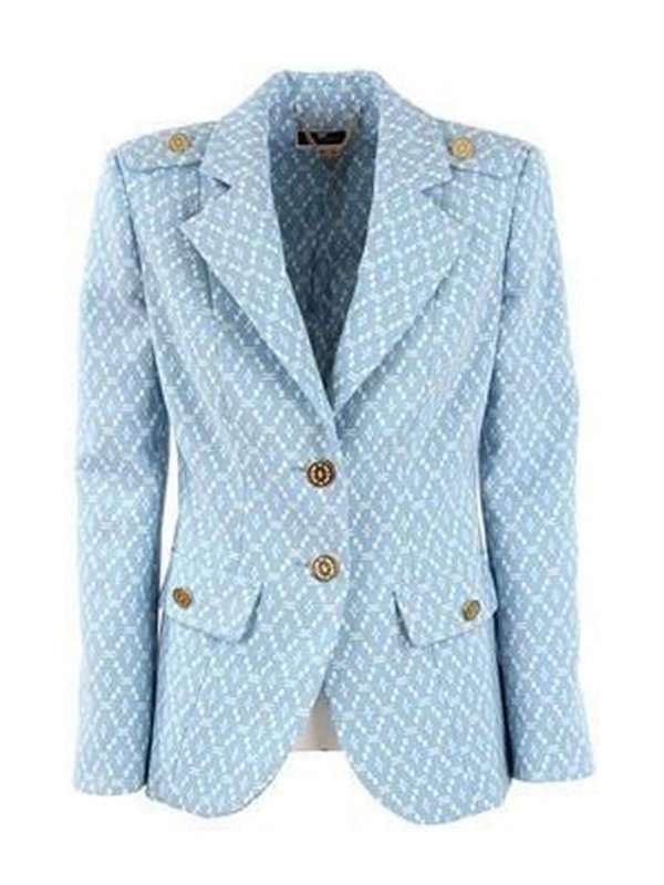 ELISABETTA FRANCHI: Blazer - Blazer - Blau