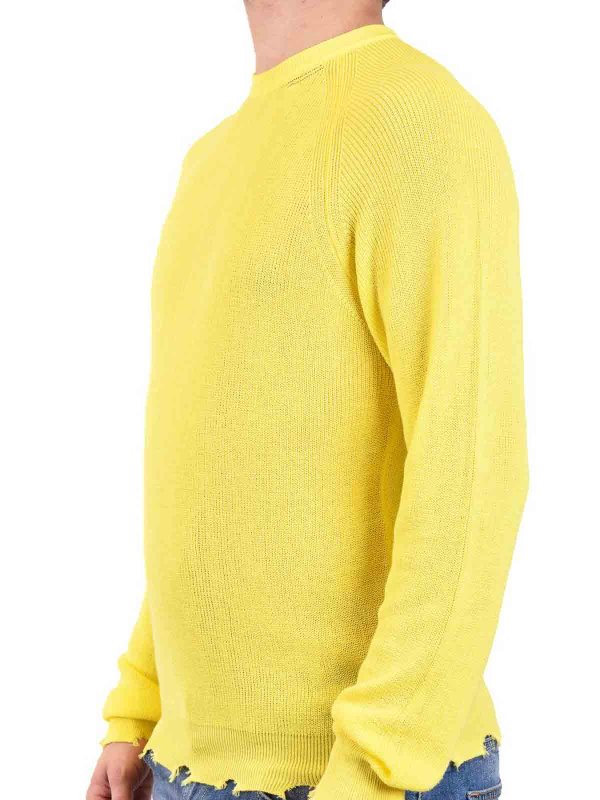 Suéter Cuello Redondo - Amarillo shop online: LANEUS