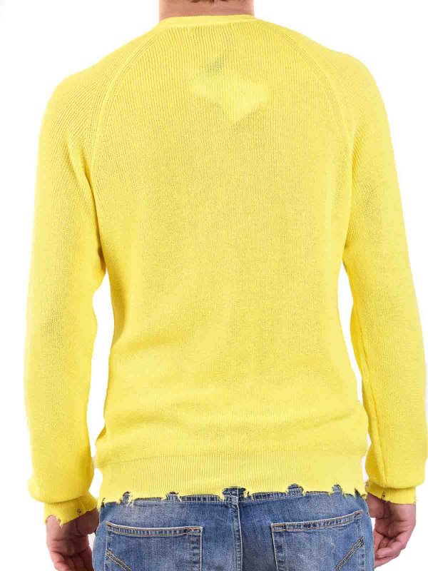 LANEUS buy online Suéter Cuello Redondo - Amarillo