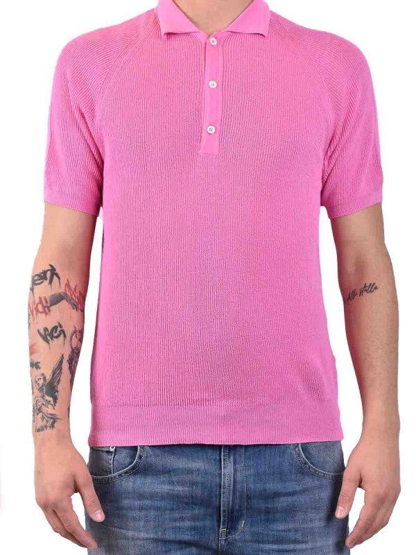 LANEUS: ポロシャツ online - ポロシャツ - ヌードカラー