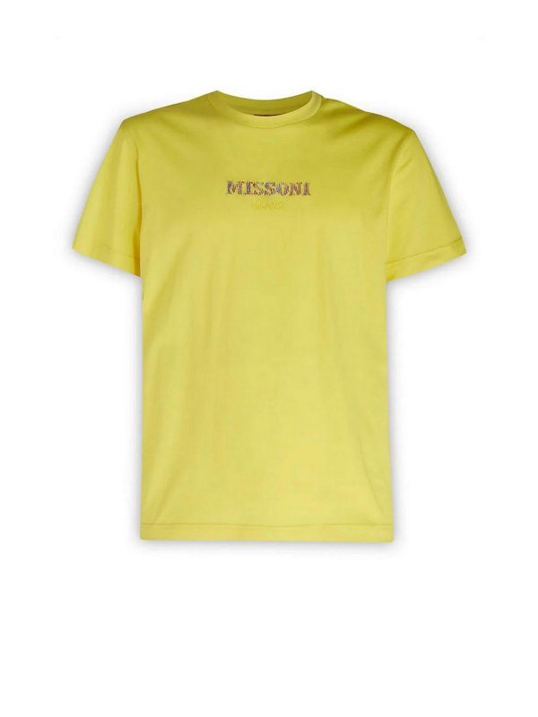 MISSONI: Tシャツ - Tシャツ - イエロー