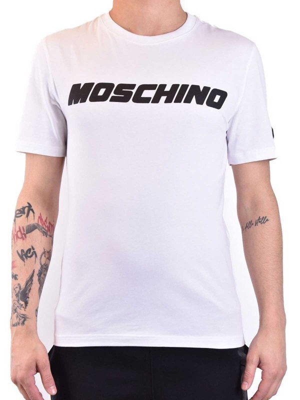 MOSCHINO: T-shirts online - T-Shirt - Weiß