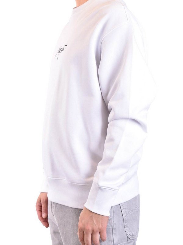 The Best Shops MOSCHINO: Sweatshirts und Pullover - Sweatshirt - Weiß