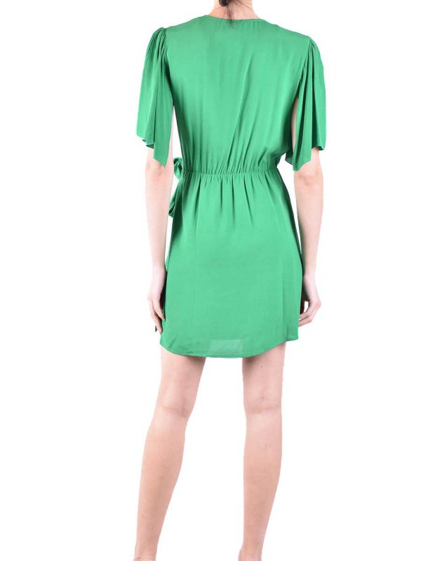 Knielanges Kleid - Grün shop online: Pinko