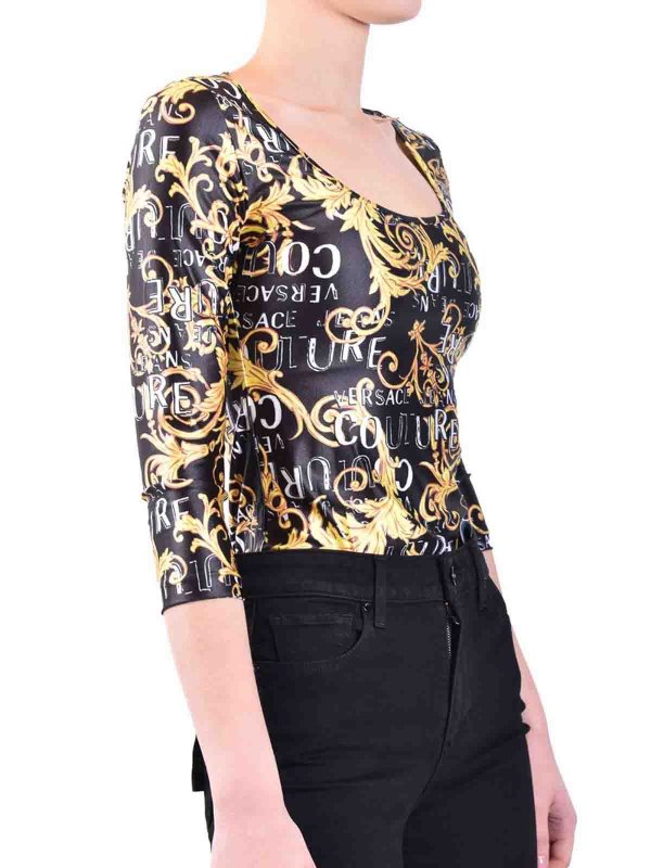 The Best Shops Versace Jeans Couture: Tops und Tank Tops - Top - Bunt