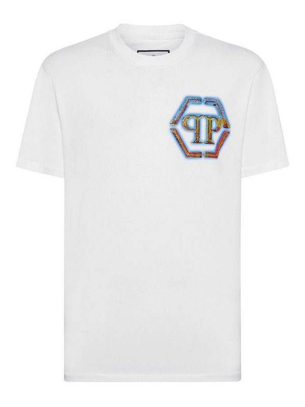 PHILIPP PLEIN: t-shirt - T-shirt in cotone