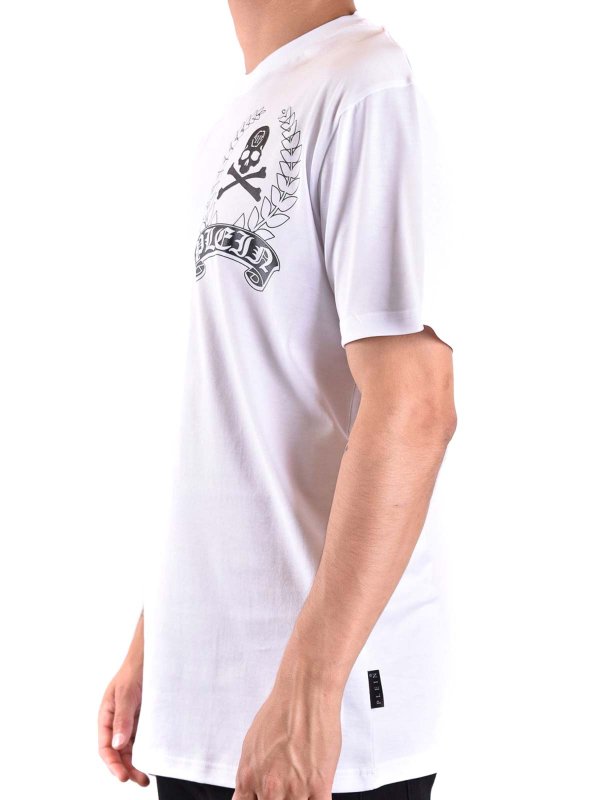 T-Shirt - Weiß shop online: PHILIPP PLEIN