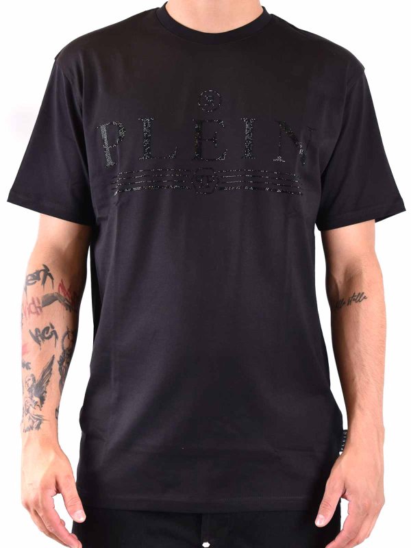 PHILIPP PLEIN: T-shirts online - T-Shirt - Noir