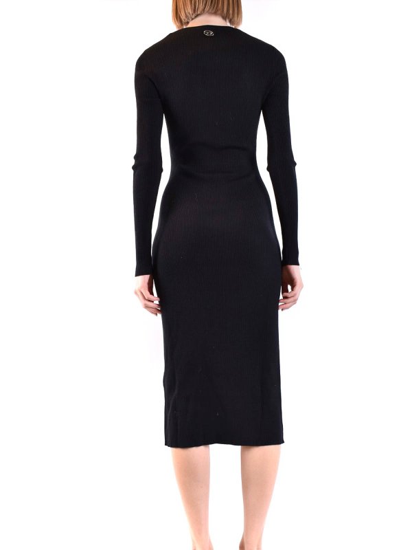 DIESEL buy online 膝丈ドレス - 黒