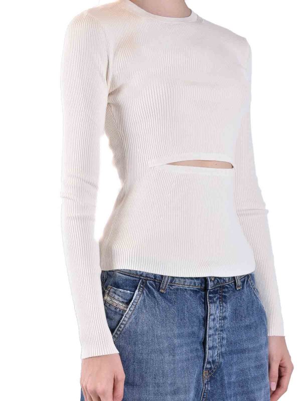 The Best Shops DIESEL: クルーネック - クルーネック - 白