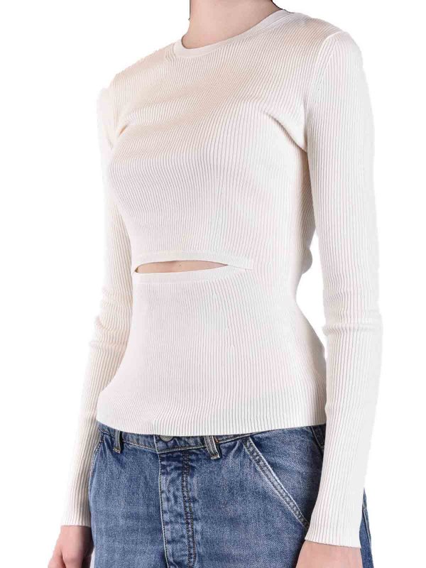 クルーネック - 白 shop online: DIESEL