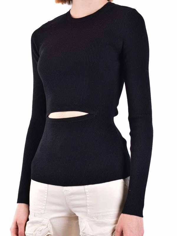 クルーネック - 黒 shop online: DIESEL