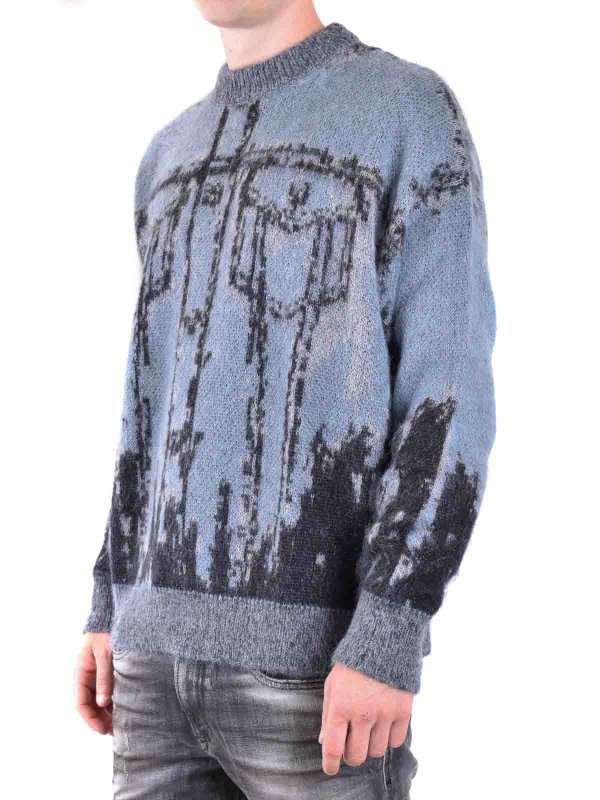 Pull Col Rond - Multicolore shop online: DIESEL