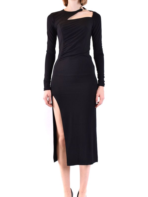 DONDUP: ニーレングスドレス online - 膝丈ドレス - 黒