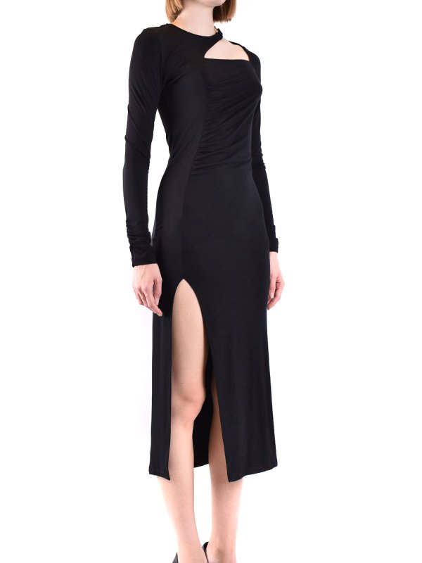 The Best Shops DONDUP: ニーレングスドレス - 膝丈ドレス - 黒