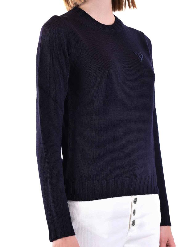 The Best Shops DONDUP: クルーネック - クルーネック - ブルー