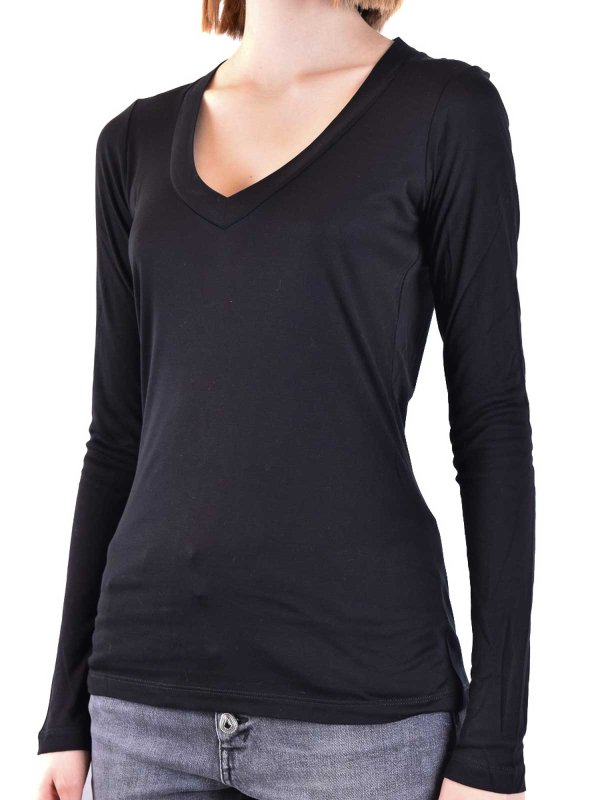 Tシャツ - 黒 shop online: DONDUP