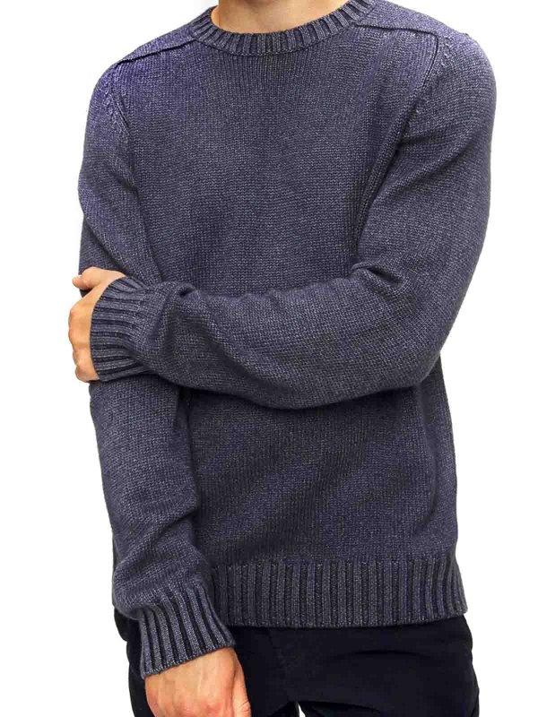 DONDUP: Strickpullover mit Rundhalsausschnitt online - Rundhalspullover - Bunt