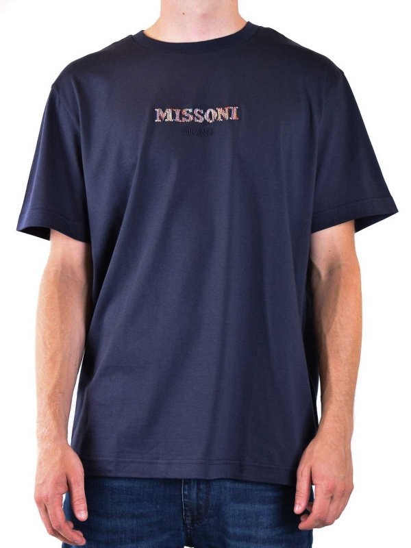 MISSONI: Camisetas online - Camiseta - Azul