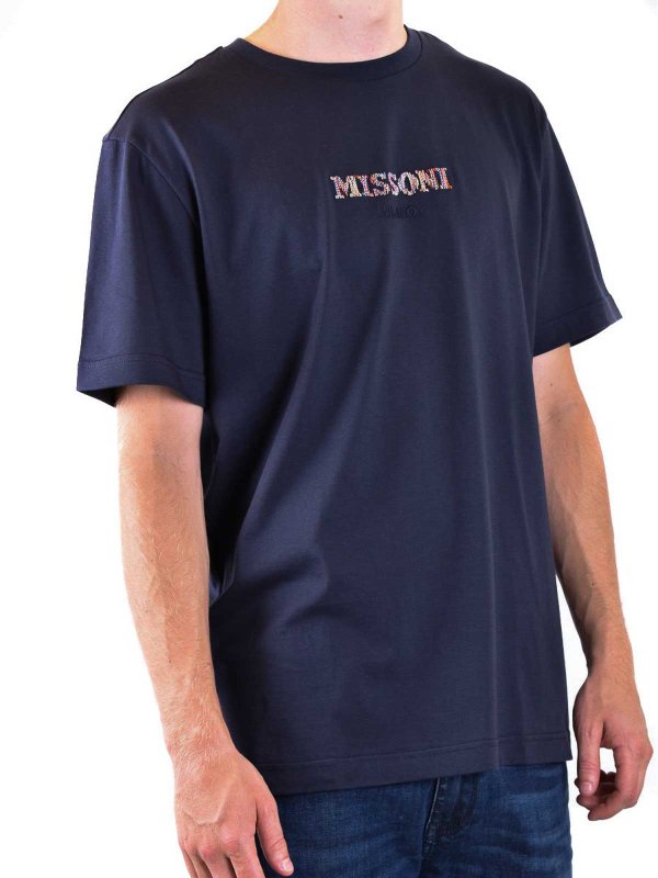 The Best Shops MISSONI: Camisetas - Camiseta - Azul