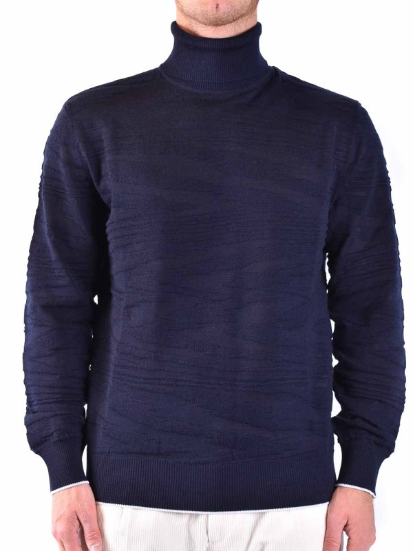 MISSONI: クルーネック online - クルーネック - ダークブルー