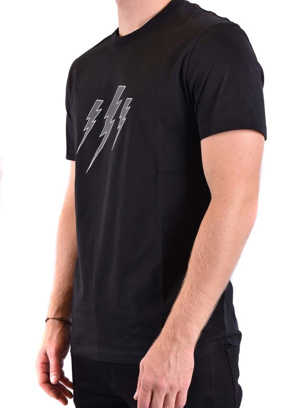 Camiseta - Negro shop online: NEIL BARRETT