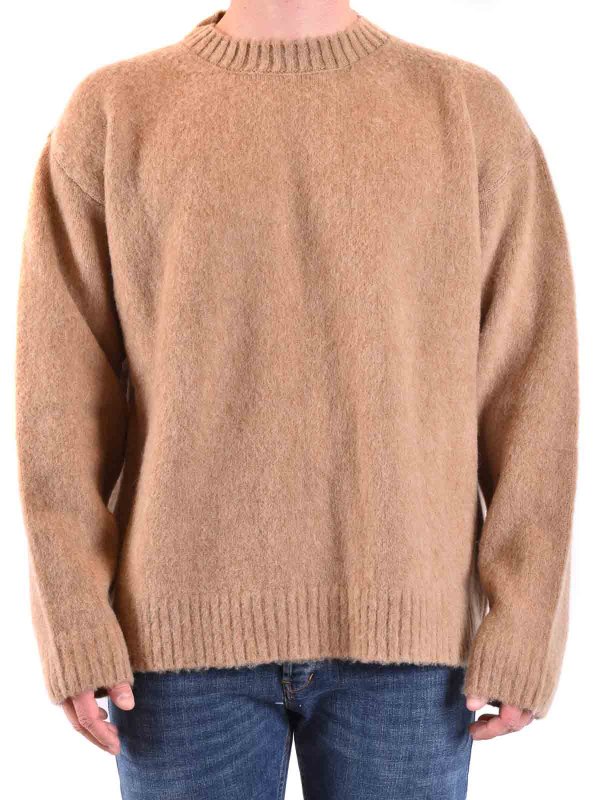 DANILO PAURA: クルーネック online - クルーネック - キャメル