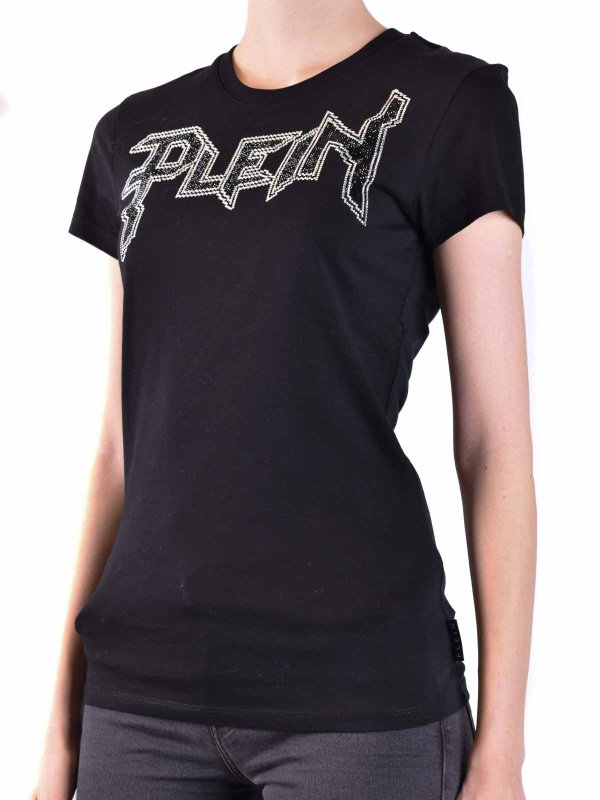 T-Shirt - Noir shop online: PHILIPP PLEIN