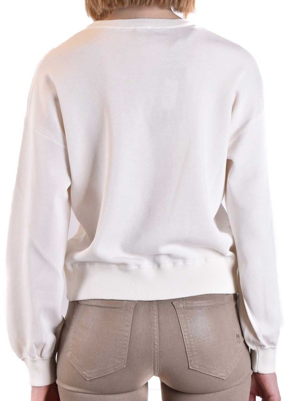 Pinko buy online Pull Col Rond - Blanc