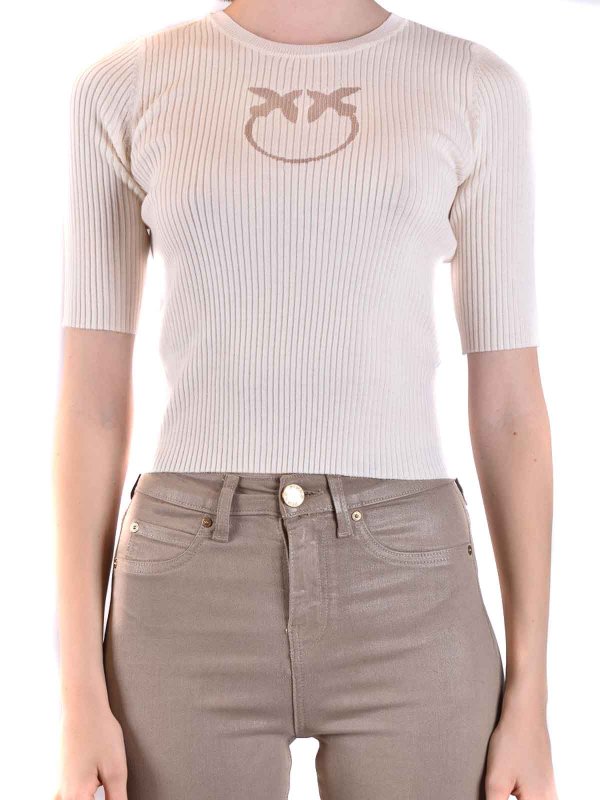 Pinko: maglia collo rotondo online - Maglione