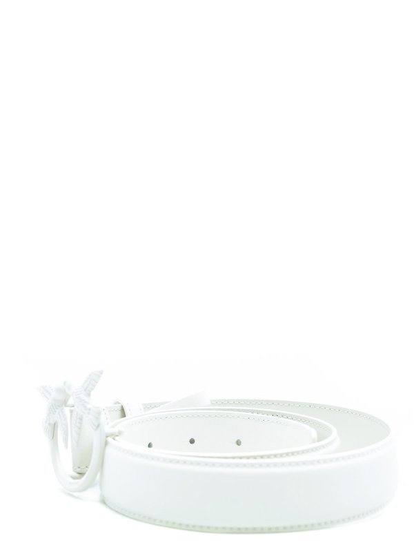 The Best Shops Pinko: Gürtel - Gürtel - Weiß