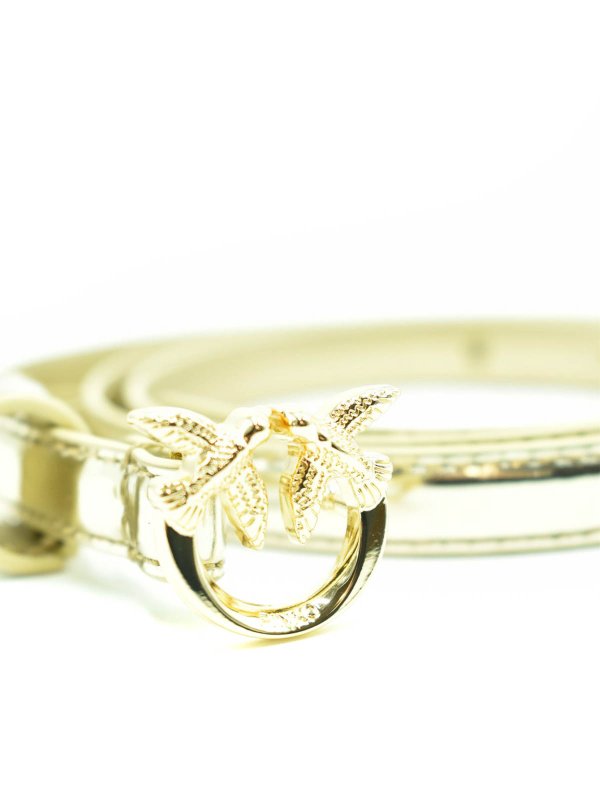 The Best Shops Pinko: Gürtel - Gürtel - Gold