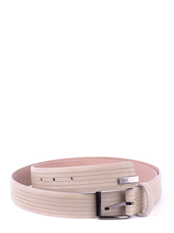 The Best Shops EMPORIO ARMANI: Cinturones - Cinturón - Gris