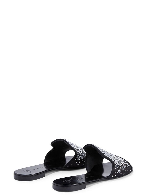 The Best Shops GIUSEPPE ZANOTTI: サンダル - サンダル - 黒